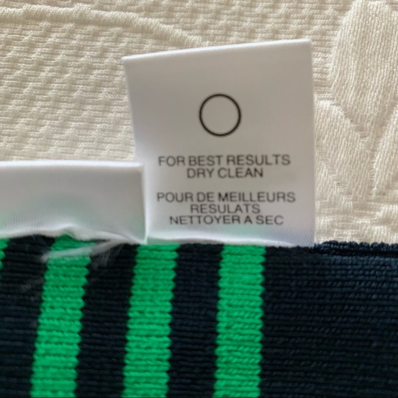 Halston Heritage Mix-Stripe skirt – blue and green - XS - Picture 5 of 8